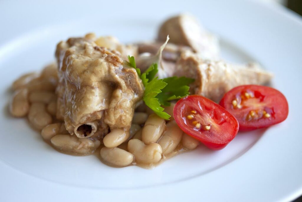 photo plat cassoulet francais